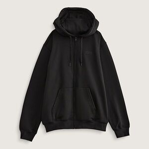 Vans Jet Black Full-Zip Hoodie